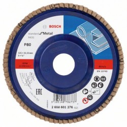 Ламелна шкурка BOSCH X431 Ф125 G80