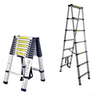 Телескопична двураменна стълба CIMEX 2 m