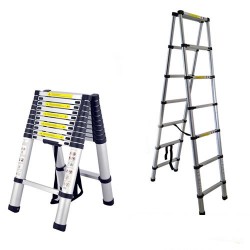 Телескопична двураменна стълба CIMEX 2 m