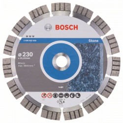 Диамантен диск BOSCH за камък Ф 230х22,23 Best for Stone