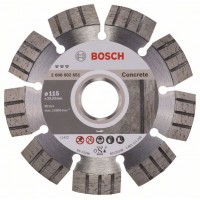 Диамантен диск BOSCH за бетон Ф115х22.23 Best for Concrete