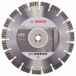 Диамантен диск BOSCH за бетон Ф300х22.23 Best for Concrete
