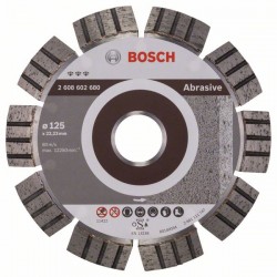 Диамантен диск BOSCH за абразиви ф125х22.23  Best for Abrasive