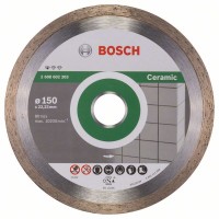 Диамантен диск BOSCH за фаянс  Ф 150 х 22.23 Standard for Ceramic