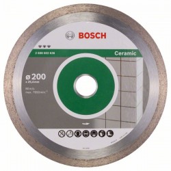 Диамантен диск BOSCH за фаянс  Ф 200 х 25.4 Best for Ceramic