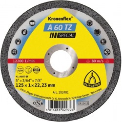 Диск за стомана KLINGSPOR A 60 TZ Special Ф 115x1