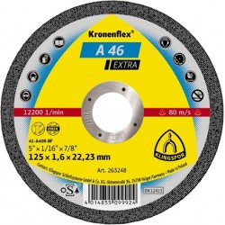 Диск KLINGSPOR за стомана A 46 Extra Ф 115x1.6