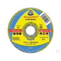 Диск KLINGSPOR за стомана A 60 Extra Ф 115x1