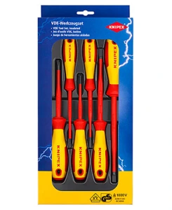 Комплект отвертки KNIPEX Плоски/Phillips