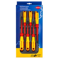 Комплект отвертки KNIPEX Плоски/Phillips/Pozidriv