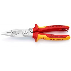 Клещи KNIPEX заголващи комбинирани 1000 V с халка