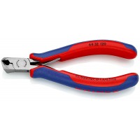 Челни клещи за електроника KNIPEX със скосен резец