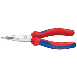 Клещи с дълги обли челюсти KNIPEX 160 mm ДКР и хром