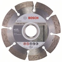 Диамантен диск BOSCH за бетон Ф115х22.23 Standard for Concrete