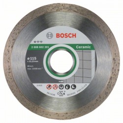 Диамантен диск BOSCH за фаянс  Ф 115 х 22.23 Standard for Ceramic