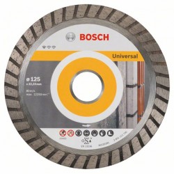 Диамантен диск BOSCH за рязане ф125х22.23 Standard for Universal Turbo