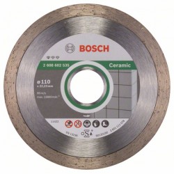 Диамантен диск BOSCH за фаянс Ф 110 х 22.23 Standard for Ceramic