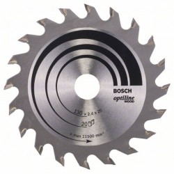Циркулярен диск BOSCH Ф130х2.4 Optiline Wood Z20