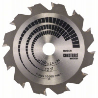 Циркулярен диск BOSCH Ф150х2.4 Construct Wood Z12