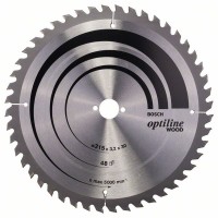 Циркулярен диск  BOSCH Ф315х3.2 Optiline Wood Z48