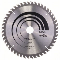 Циркулярен диск BOSCH Ф 235х30 Optiline Wood Z48