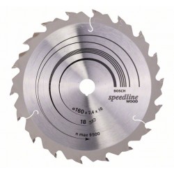 Циркулярен диск BOSCH Speedline Wood Ф160х16 Z18