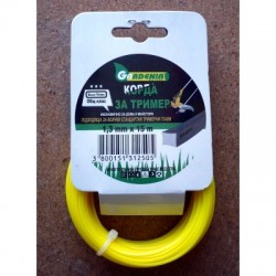 Квадратна корда жълта GARDENIA Eco trim 1,3x15