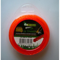 Корда квадратна оранжева GARDENIA Twistop sqare 1,6x15