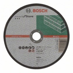 Карбофлексов диск BOSCH за рязане на камък Ф180х3х22.23 standard