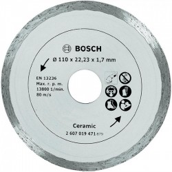 Диамантен диск BOSCH за фаянс D110 mm