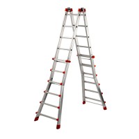 Алуминиева телескопична стълба GIERRE AL060 6+6