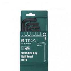Комплект ключове шестограмни TROY T26220