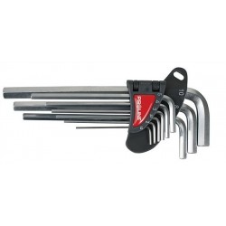 Комплект шестограми дълги PROLINE - 9 части