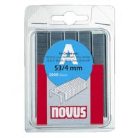 Кламери за телбод NOVUS 10 mm - 1000 броя, тип 53