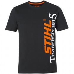 Черна тениска STIHL 