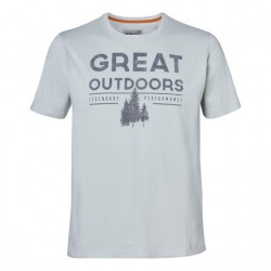 Тениска STIHL OUTDOORS сива