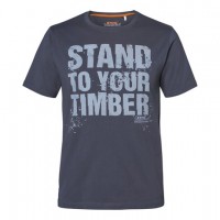 Tениска сива STIHL "STAND TO YOUR TIMBER" 