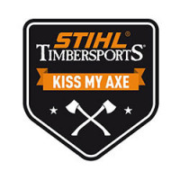 Лепенка голяма "KISS MY AXE" STIHL TIMBERSPORTS