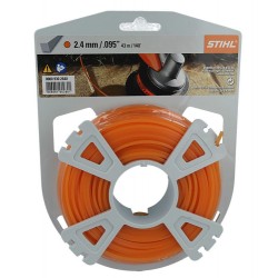 Квадратна корда STIHL - 2.4 mm 41 m