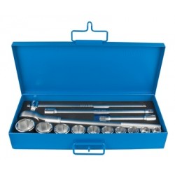 Комплект вложки в метална кутия 3/4" UNIOR 197MB2 - 14 броя
