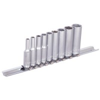 Комплект удължени вложки 1/4″ на поставка – UNIOR 188H6LP9 - 9 броя