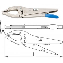 Клещи UNIOR GRIP чираци 434/3D - 250 mm