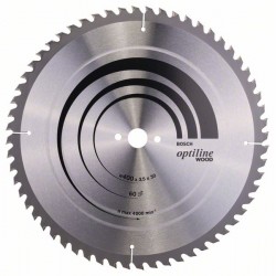 Циркулярен диск BOSCH Ф400х3.5 Optiline Wood Z60