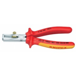 Клещи KNIPEX за челно сваляне на изолация 160 mm, 1000 V