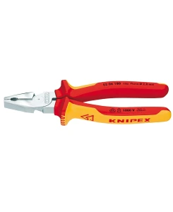 Комбинирани клещи усилени KNIPEX 180mm, 1000 V