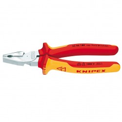 Комбинирани клещи усилени KNIPEX 180mm, 1000 V