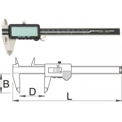 Шублер цифров UNIOR 271А 150 mm