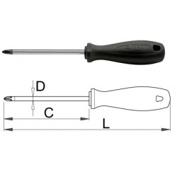 Отвертка кръстата UNIOR (PH) CR-615CR 3 mm