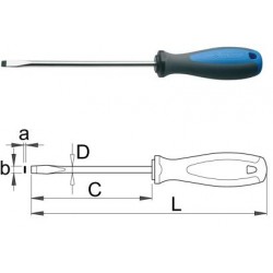 Отвертка плоска UNIOR TBI-605TBI 3 mm