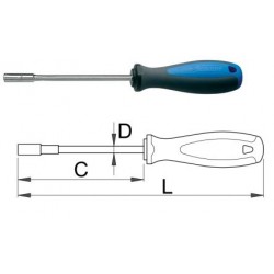 Отвертка глуха UNIOR TBI-629TBI 12 mm